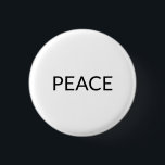 Das schlichte, schlichte Schwarz, modern elegant Button<br><div class="desc">Schwarz-Weiß-Button mit schlichtem minimalistischem,  modernem,  elegantem Knopf</div>