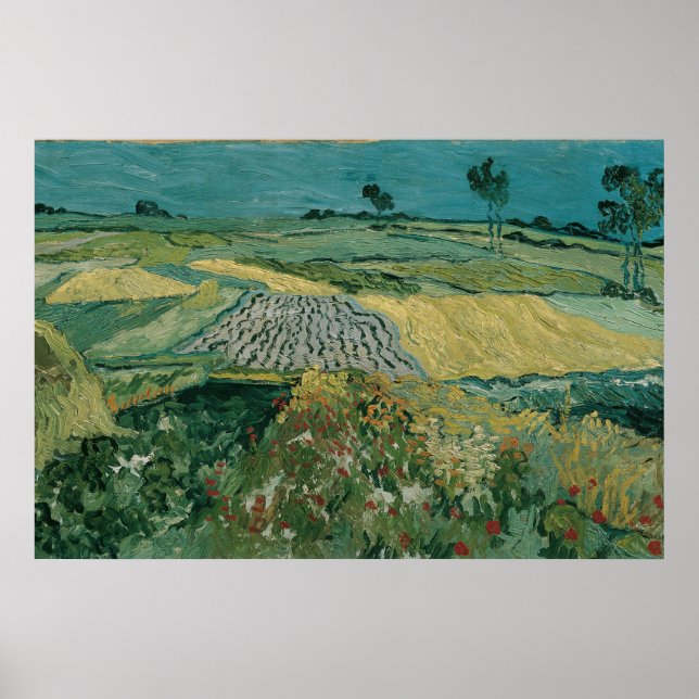 Das Schlichte von Auvers - Vincent van Gogh Poster (Vorne)