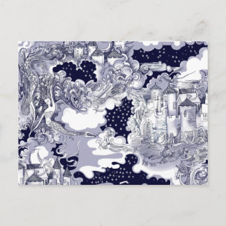 Das Schloss am Meer Postkarte