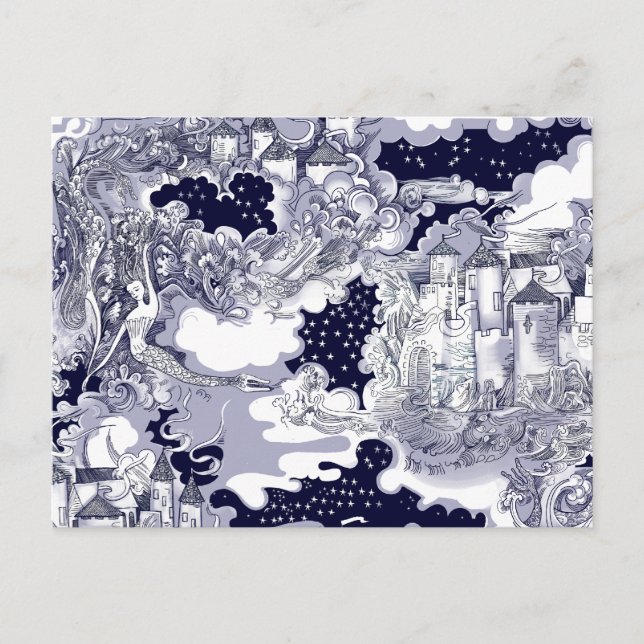 Das Schloss am Meer Postkarte (Vorderseite)