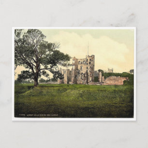 Das Schloss, Ashby-de-la-Zouch, England, Vintag Ph Postkarte
