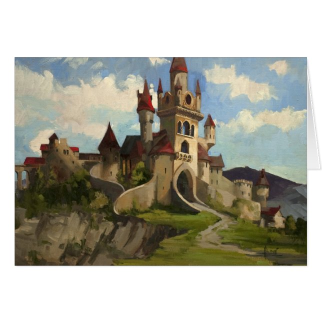 Das Schloss auf dem Hügel (Vorderseite (Horizontal))