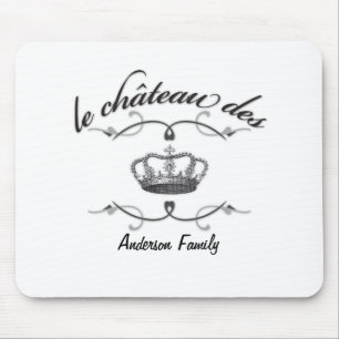 das Schloss der IHR NAME Mousepad