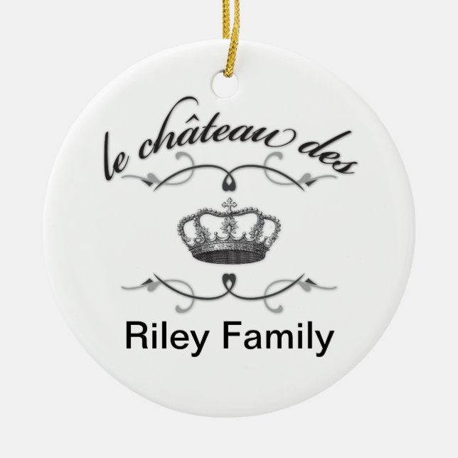 das Schloss der YOUR NAME Keramikornament (Vorne)
