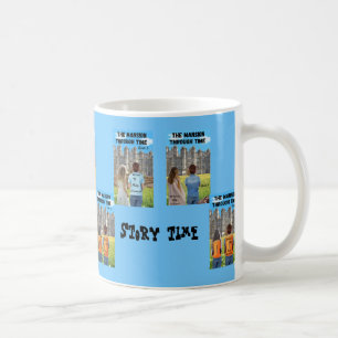 Das Schloss durch das Zeitbuch Kaffeetasse