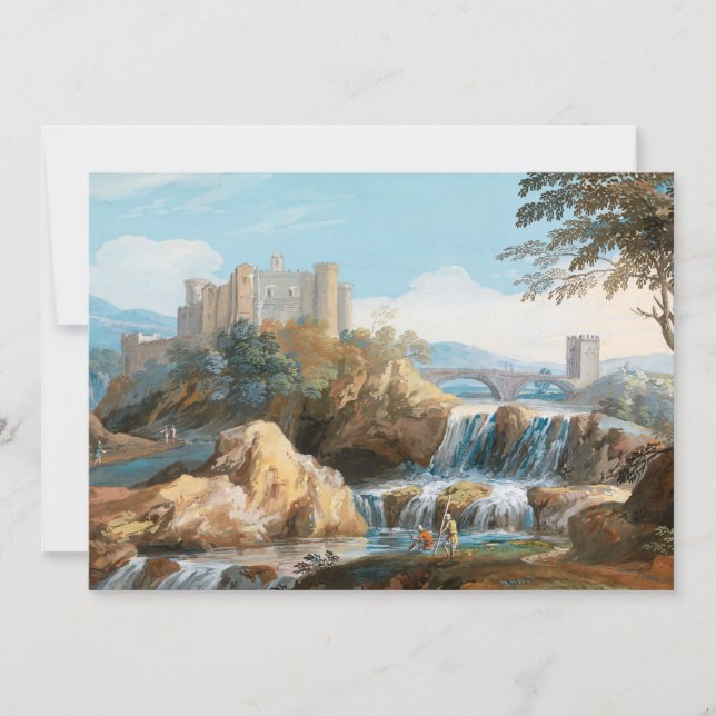 Das Schloss Orsini | Giovanni Battista Busiri (Vorderseite)