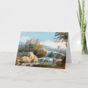 Das Schloss Orsini Giovanni Battista Busiri Karte