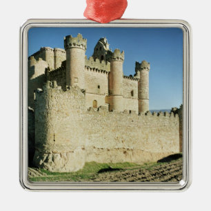 Das Schloss Silbernes Ornament