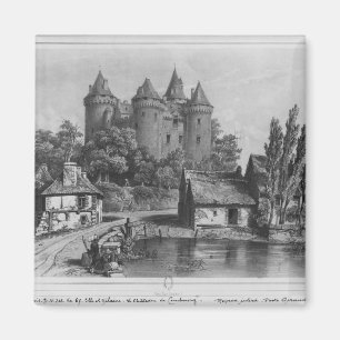 Das Schloss von Combourg Magnet