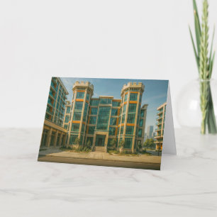 Das Schloss von Crystal Feiertagskarte