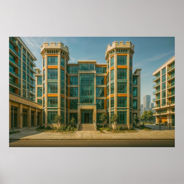 Das Schloss von Crystal Poster (Vorne)