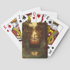 Das Schloss (von Ferdinand Knab) Spielkarten