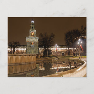 Das Schloss von Mailand Postkarte