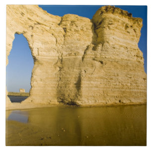 Das Schlüsselloch der Monument Rocks alias Chalk Fliese