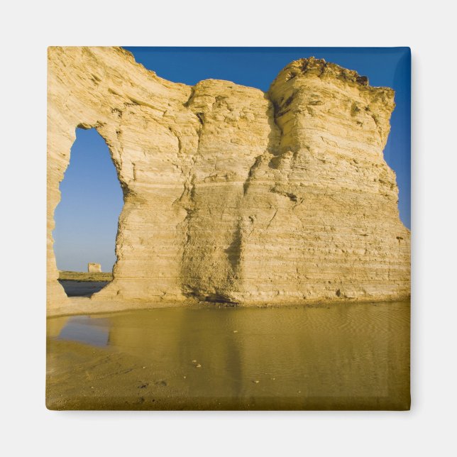 Das Schlüsselloch der Monument Rocks alias Chalk Magnet (Vorne)