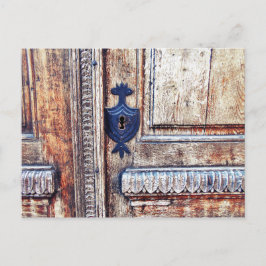 Das Schlüsselloch-Ornament Postkarte