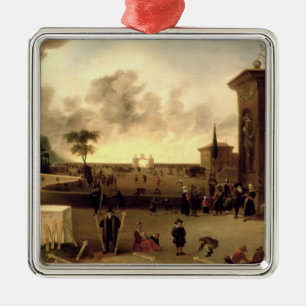 Das schmale Tor zum Himmel Ornament Aus Metall