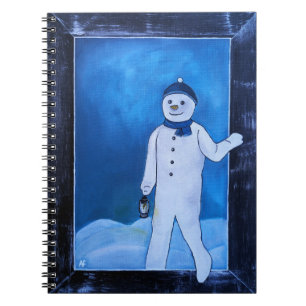Das Schneemann-Escape-Gemälde von Alfred Fox Notizblock