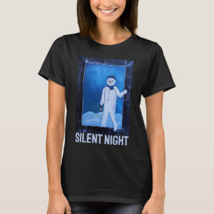 Das Schneemann-Escape-Gemälde von Alfred Fox T-Shirt