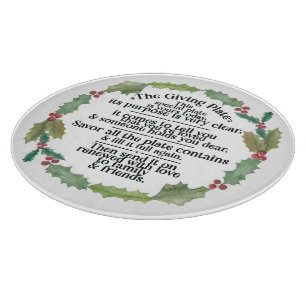 Das Schneidebrett der Platte