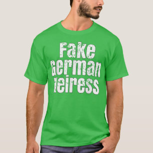 Das schneidende Fake der deutschen Heirat  T-Shirt