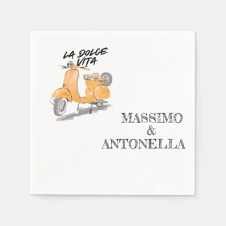 DAS SCHNELLE LEBEN Napkins Serviette