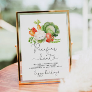 Das Schnuller-Jagd-Kinderduschenspiel Poster