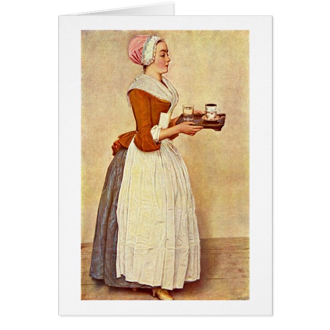 Das Schokoladen-Mädchen durch Jean-Etienne Liotard (Vorne)