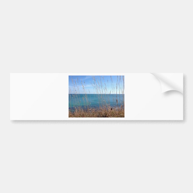 Das schöne Gras und das Meer Autoaufkleber (Vorne)