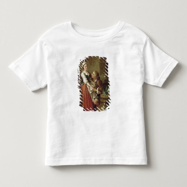 Das schöne Küchen-Mädchen Kleinkind T-shirt (Vorderseite)