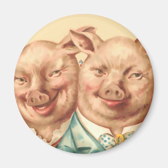 Das schöne Schweinepuppel Magnet (Vorne)