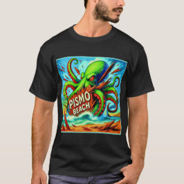 "DAS SCHÖNE VON DEN BREAKERN AM STRAND VON PISMO". T-Shirt