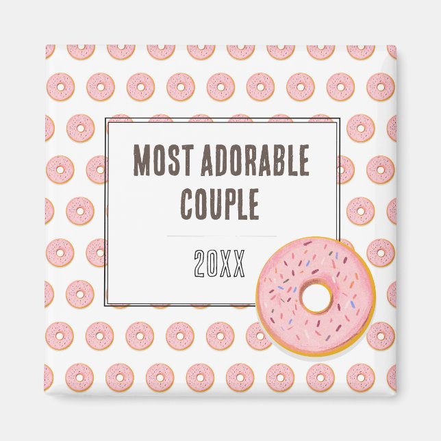 Das schönste Paar Valentinstag Magnet (Vorne)