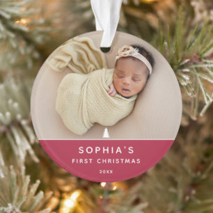 Das schönste Time Baby's erste Weihnachtsakryllisc Ornament