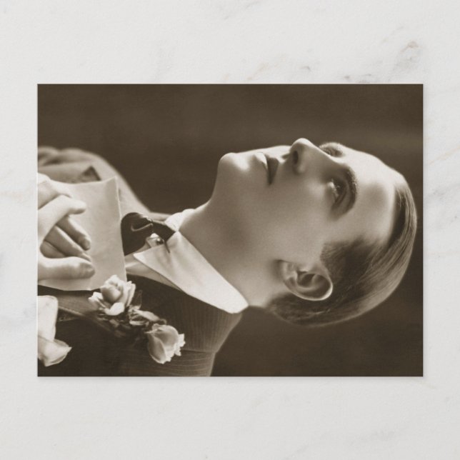 Das Schreiben Postkarte (Vorderseite)