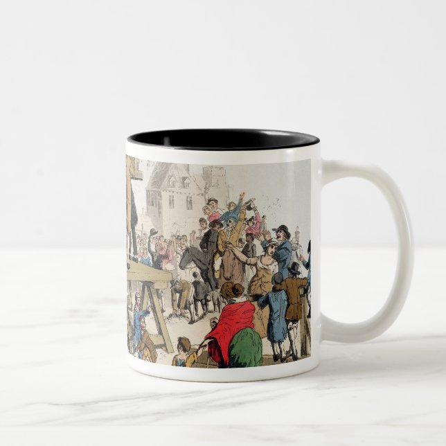 Das schuldige zweifarbige tasse (Rechts)