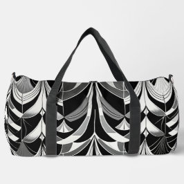 Das Schwarz-Weiß-Feinschmecker Duffle Bag