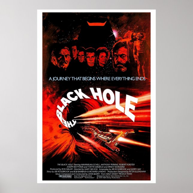 Das Schwarze Loch 1979 Poster (Vorne)