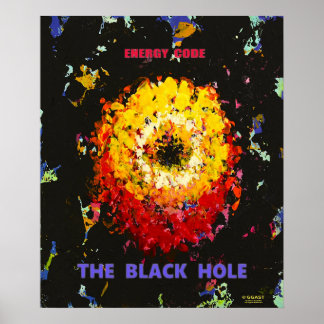 Das Schwarze Loch - Poster Papier ( halbmatt )