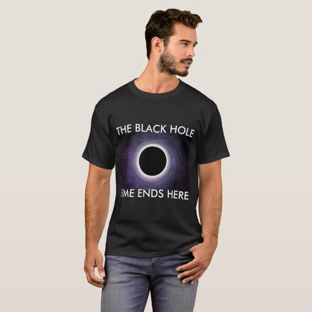 Das schwarze Loch T-Shirt (Vorne ganz)