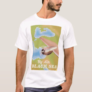 Das Schwarze Meer Reiseplakat T-Shirt