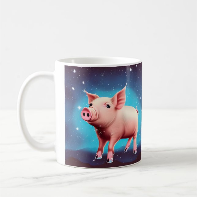 Das Schwein Kaffeetasse (Links)