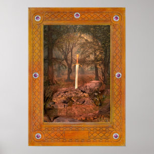 Das Schwert im Stein Poster