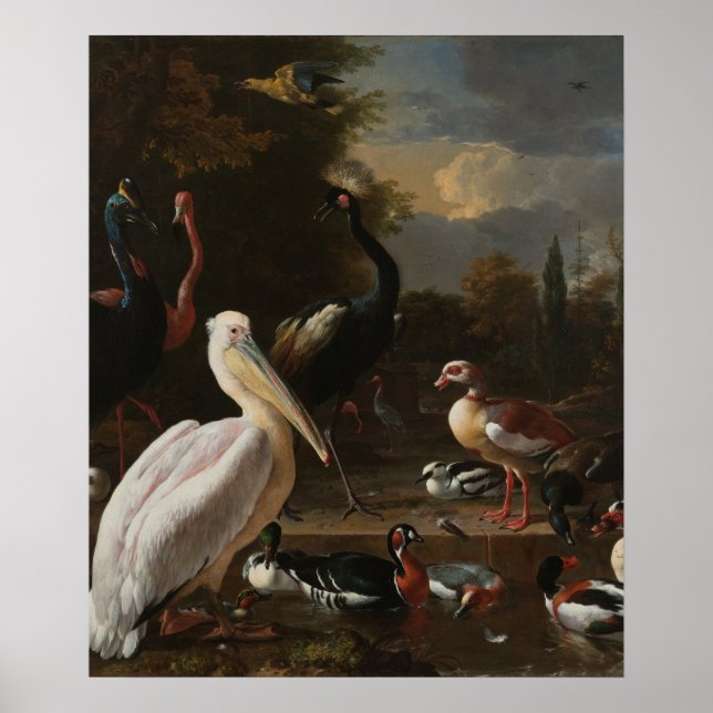 Das Schwimmbecken Poster (Vorne)