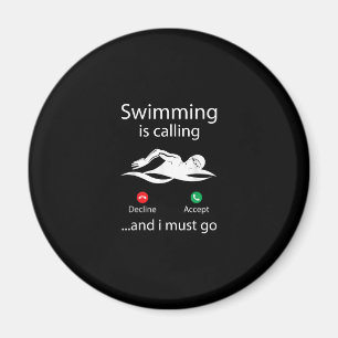 Das Schwimmen ist eine abnehmende Annahme und ich Magnet