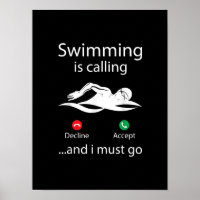 Das Schwimmen ist eine abnehmende Annahme und ich 