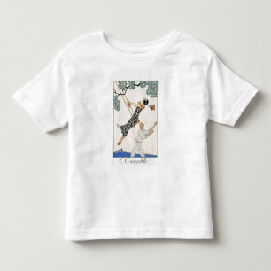 Das Schwingen, 1923 (pochoir Druck) Kleinkind T-shirt