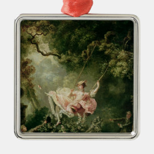 Das Schwingen Silbernes Ornament