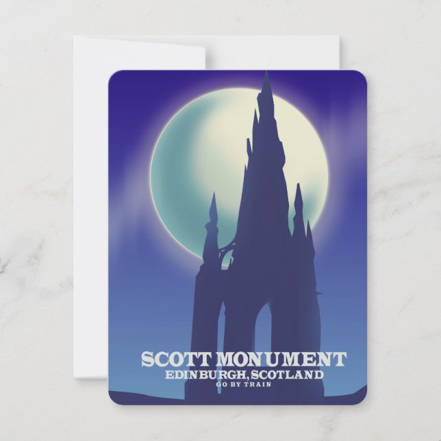Das Scott Monument, Edinburgh, Schottland (Vorderseite)