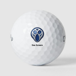 das Scream Golfballen Golfball